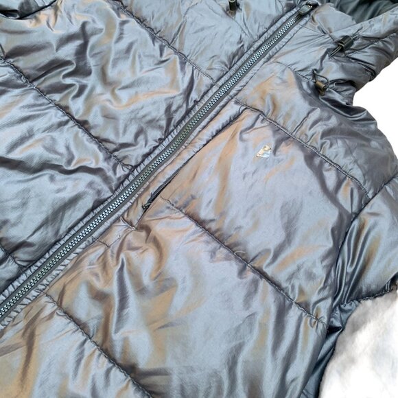 Vintage Nike ACG Lava Flow Puffer Jacket Large Black - Picture 10 of 16